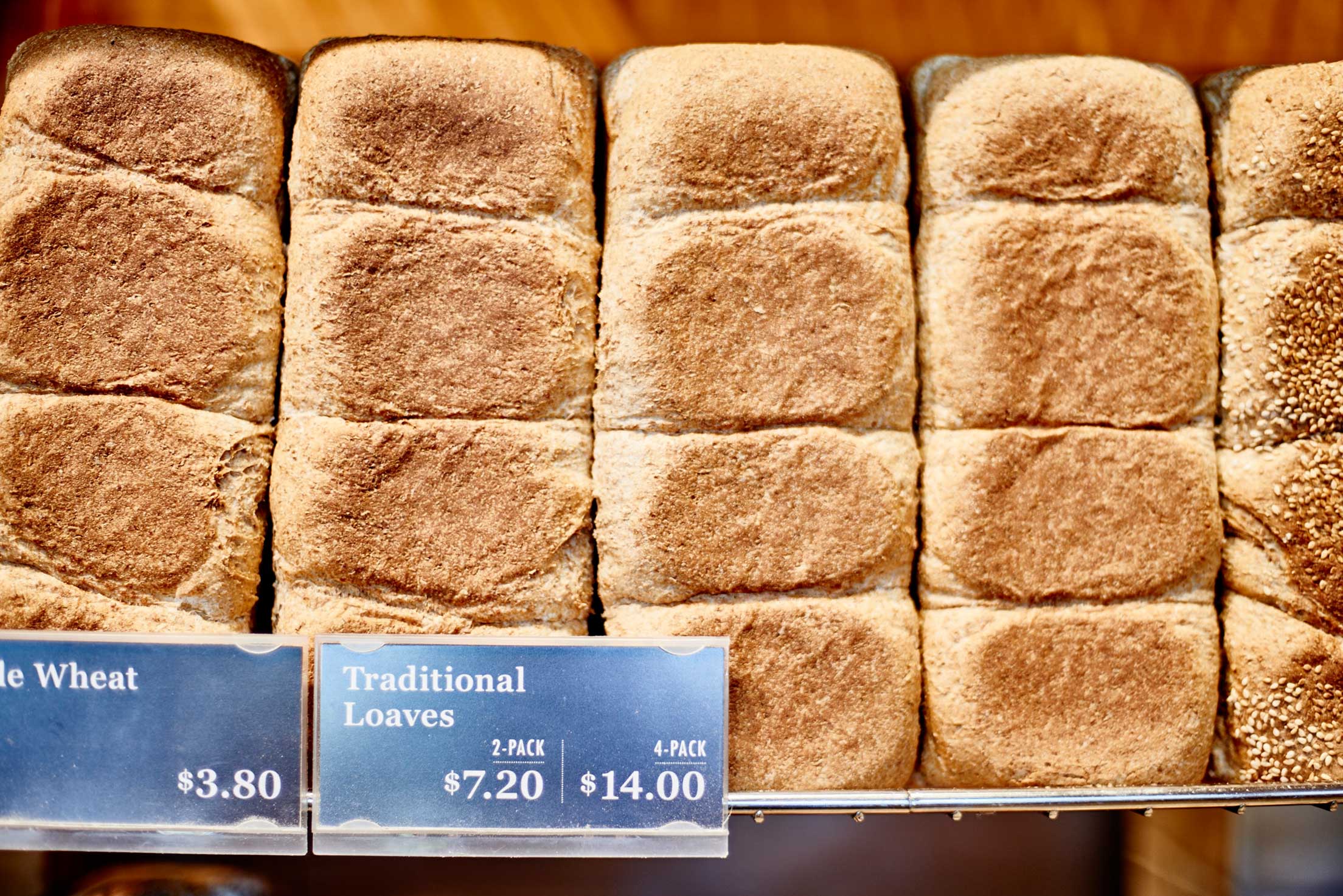 bakery bread loaves
